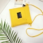 캔버스 미니 크로스백(옐로우)