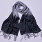 라베르 로즈플라워 숄 머플러(블랙)