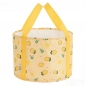 상큼레몬 접이식 방수 바구니 15L(옐로우)