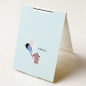 모던 마우스 접이식 거울(7cmx11cm)