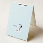 모던 고양이 접이식 거울(7cmx11cm)