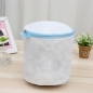 레안 옷 원통 세탁망(블루) (17cm)