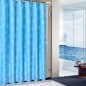 홈카터 일러스트 샤워커튼(블루) (200cmx200cm)