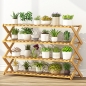 대나무 인테리어 화분진열대 ver10(100cm)(4단)
