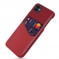 카드수납 아이폰11 케이스(레드)