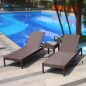 비치 야외 수영장 호텔 썬베드 의자03