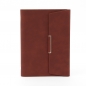 오피스 가죽 마그네틱 다이어리형 노트(A5) (브라운)