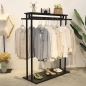 옷가게 의류매장 스탠드 행거D-1(120cm*50cm*150cm)